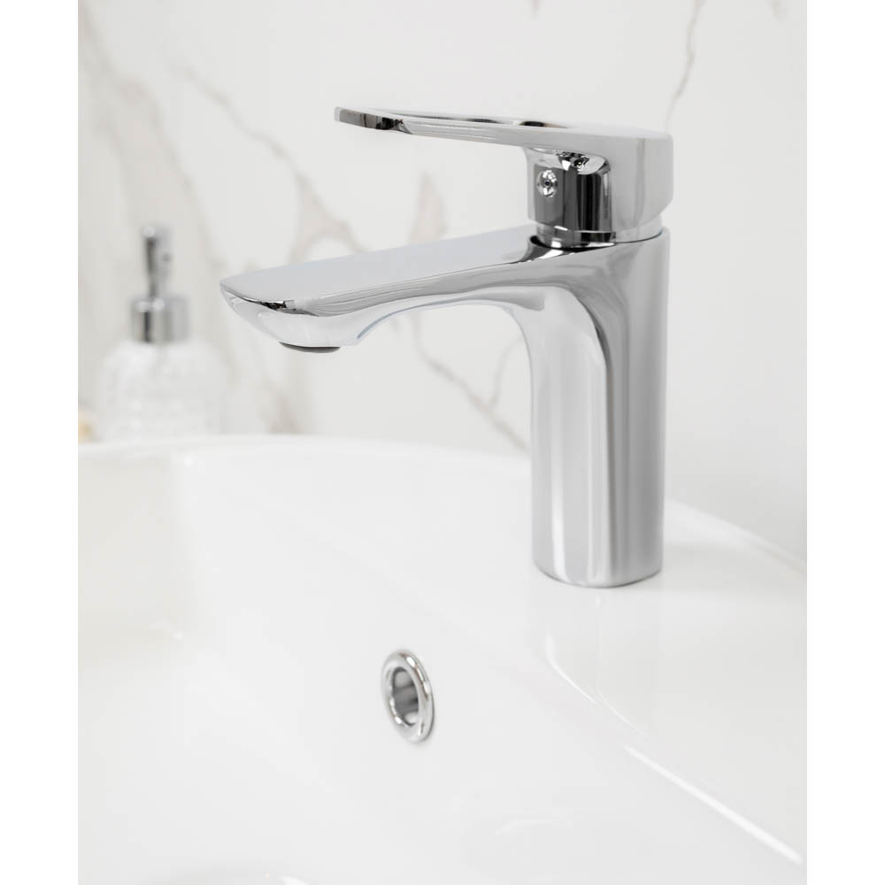 СоюзКран Смеситель для раковины, керам. картридж 35мм, хром, цинк, SК02-M137, арт.№ 567-103