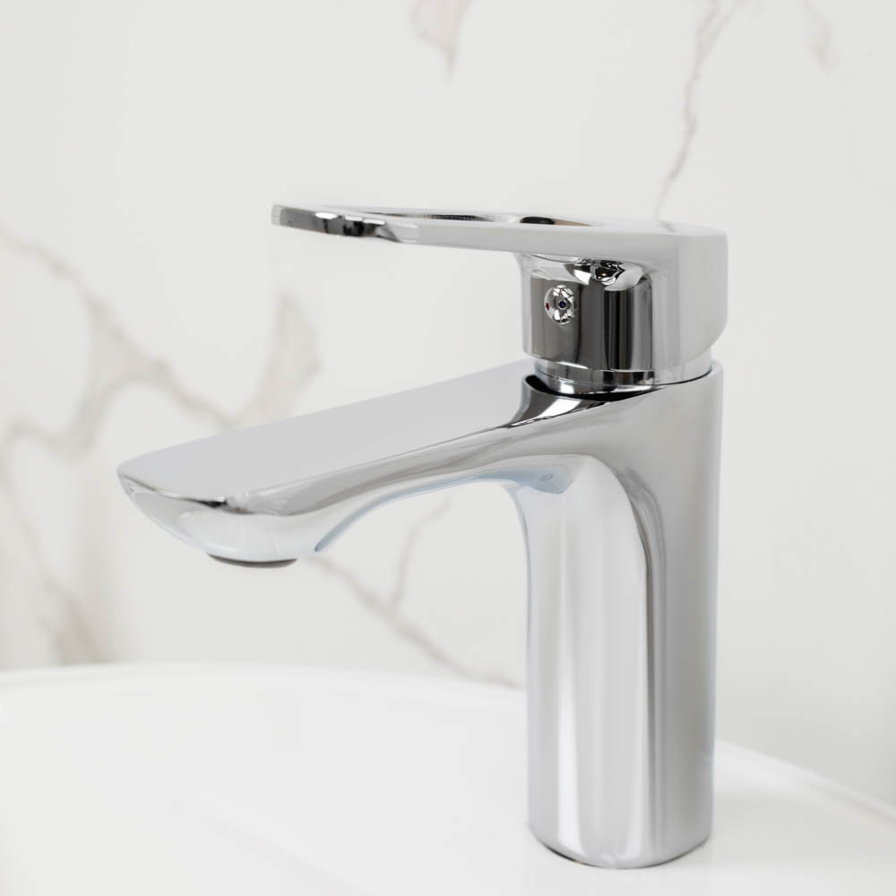 СоюзКран Смеситель для раковины, керам. картридж 35мм, хром, цинк, SК02-M137, арт.№ 567-103