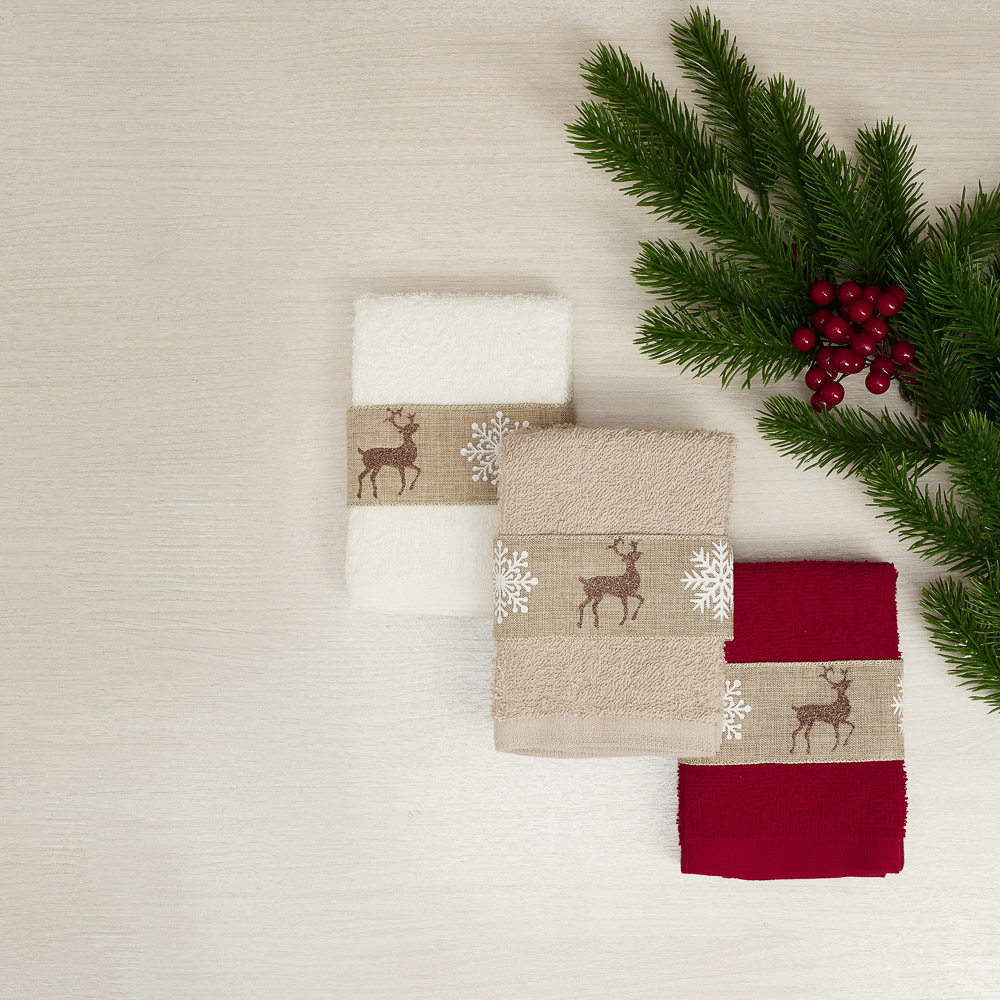 PROVANCE Фелиз Комплект махровых полотенец 2шт, 30х30см, 100% хлопок, арт.№ 492-242