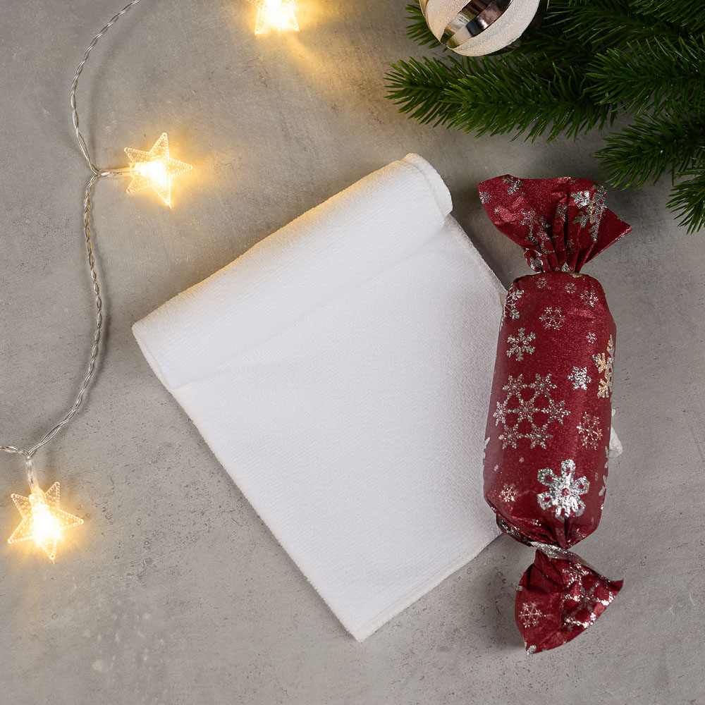 PROVANCE Фелиз Салфетка для уборки, 100% полиэстер, 30х30см, конфета, арт.№ 492-244