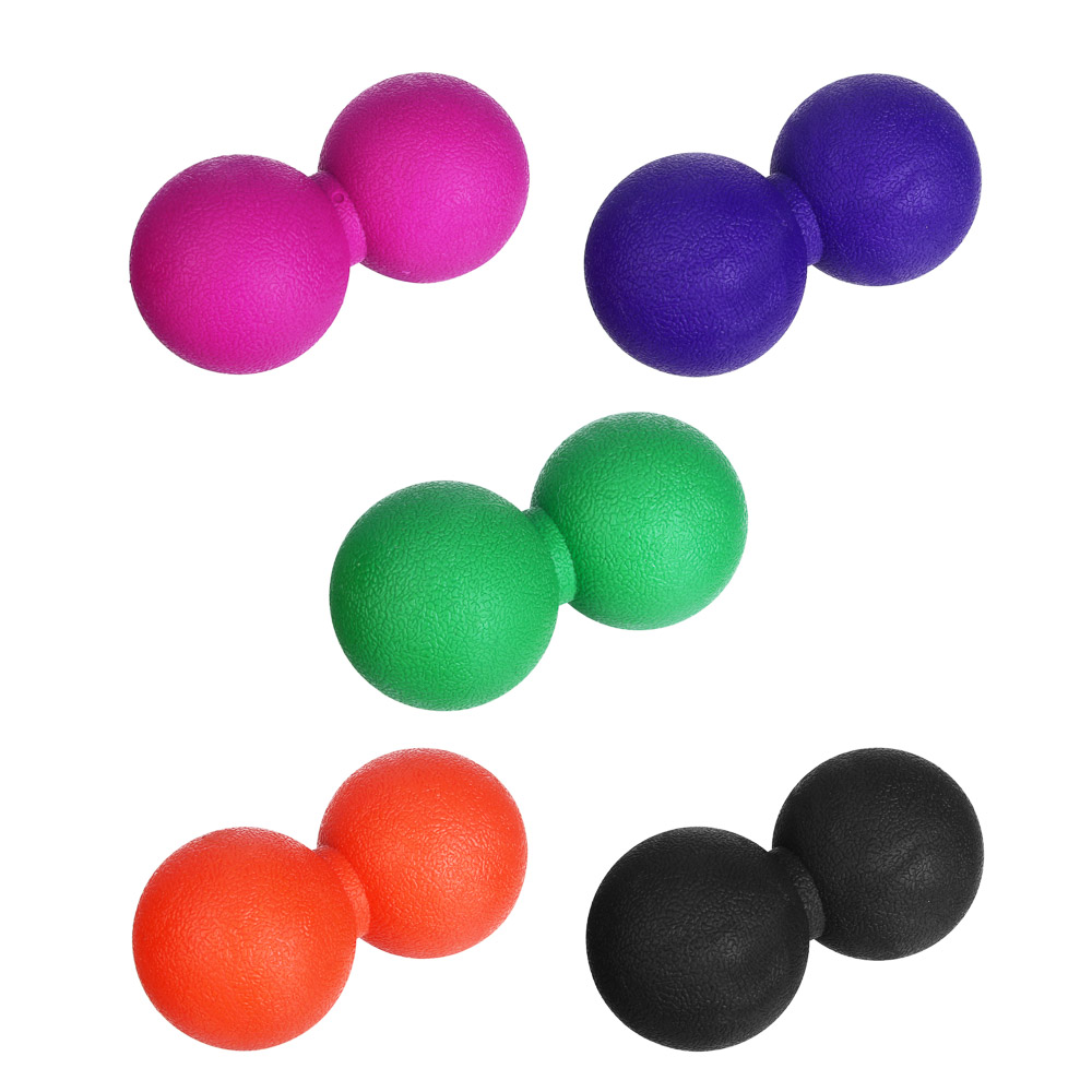 SILAPRO Мяч массажный сдвоенный, 12х6см, TPR, арт.№ 192-081