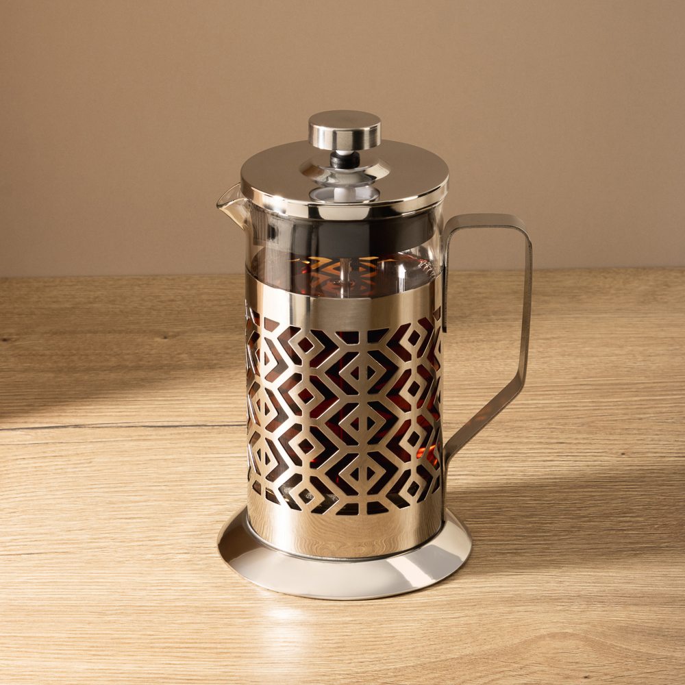 SATOSHI Гельсингфорс Френч-пресс 600мл, жаропрочное стекло, арт.№ 850-200