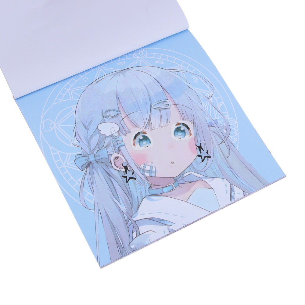 ХОББИХИТ Альбом для творчества "Модные девчонки", бумага, 16,3х16,3см, 3 дизайна, арт.№ 281-283