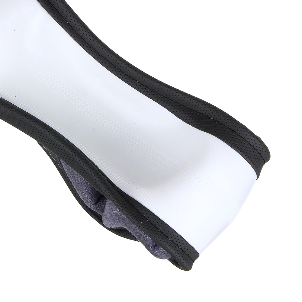 ЕРМАК Оплетка руля, спонж, 5 подушек, серый, разм. (М), арт.№ 708-124