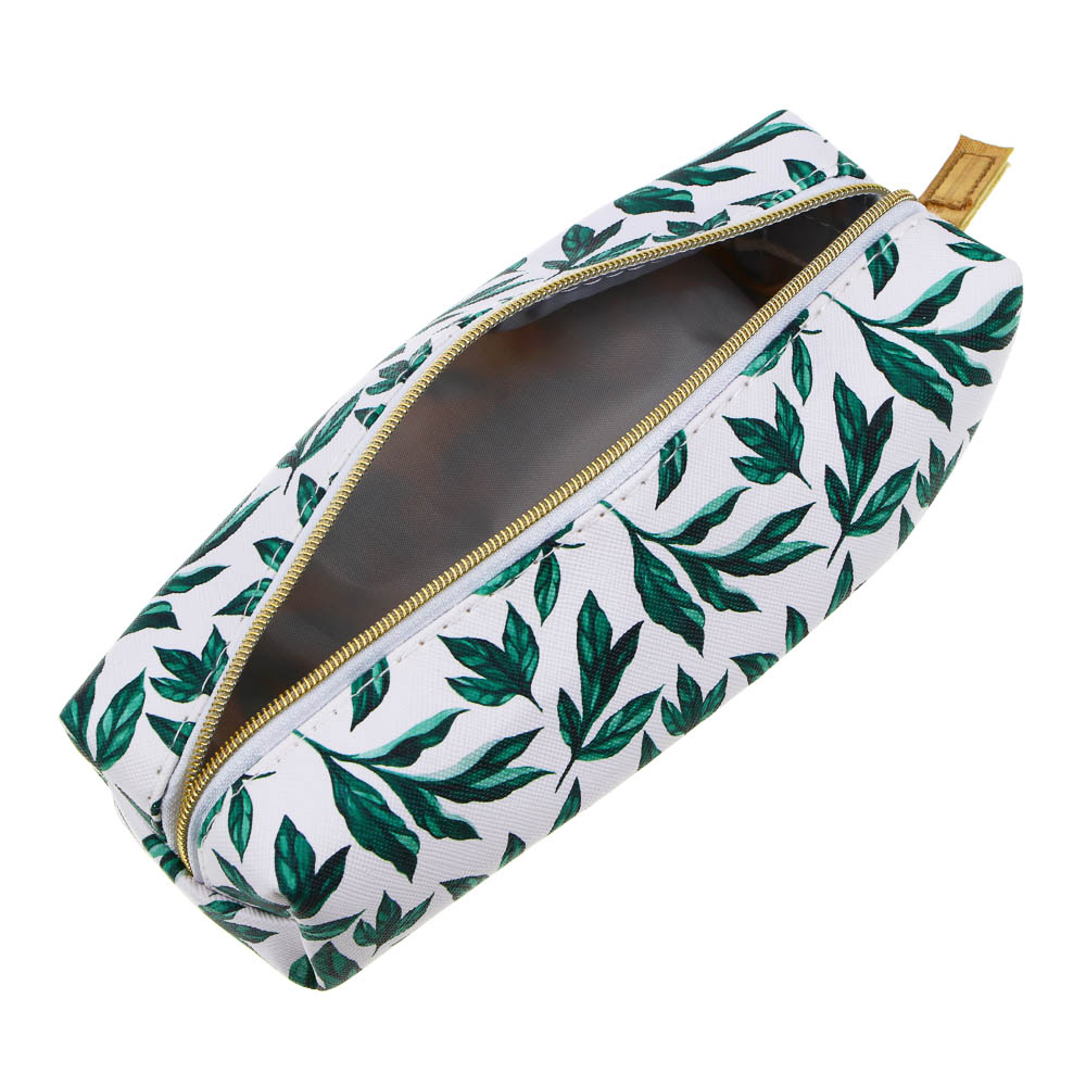 Пенал школьный прямоугольный 18,5х6,5х5 см РЕИНФОРЕСТ, искусственная кожа, арт.№ 524-210