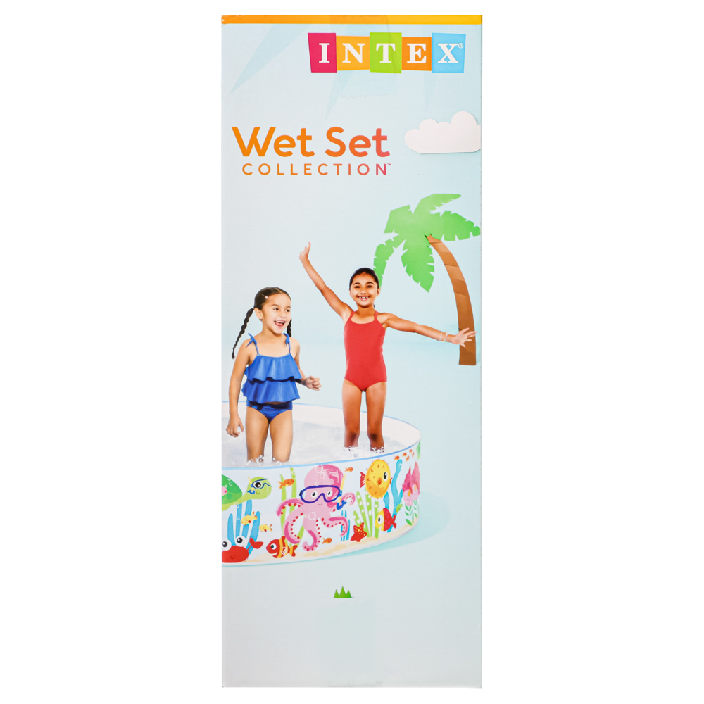 INTEX Бассейн жест.cтенки Океан 183x38см, 56452NP, арт.№ 359-423
