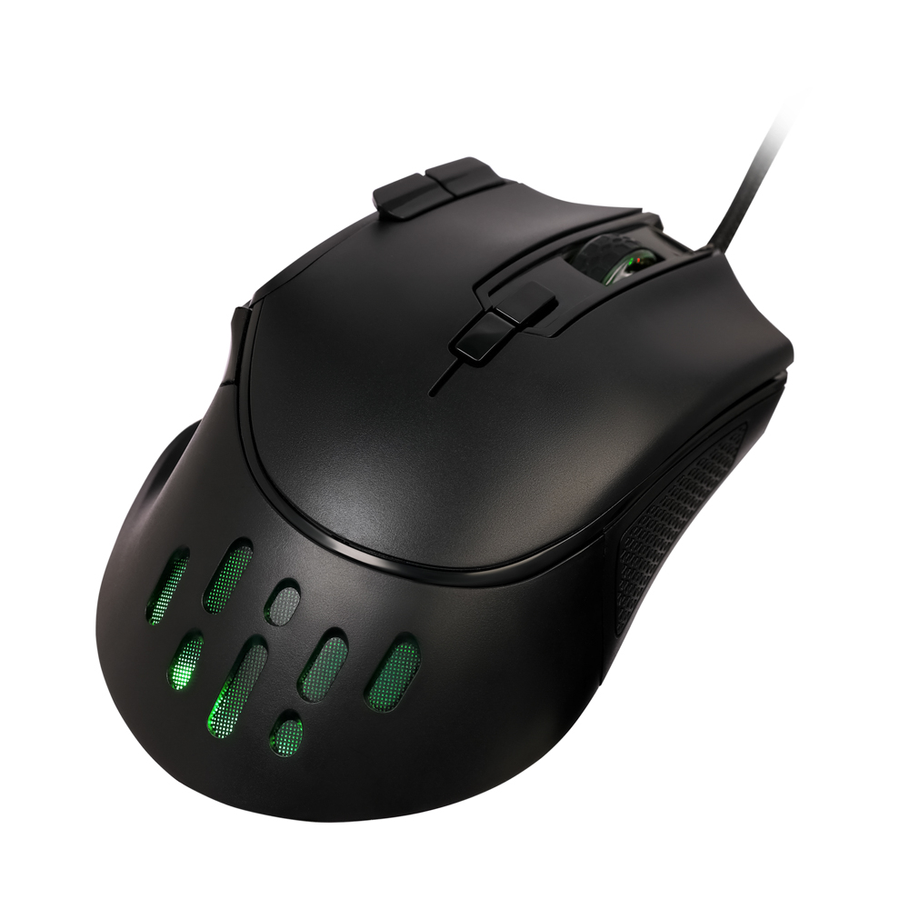 BY Игровая мышь проводная Bazooka 12400dpi,9D,PAW3327,RGB,220см, арт.№ 405-057