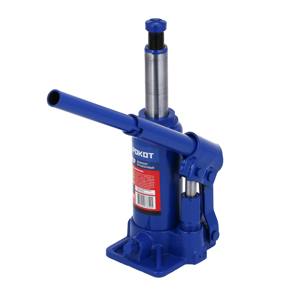 РОКОТ Домкрат бутылочный 3т, 158-308 мм, арт.№ 741-015