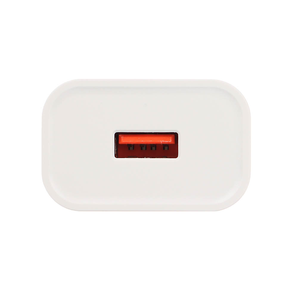 Сетевое зарядное устройство BY Jupiter 18Вт, USB-A, QC, 110-220В, 50/60 Гц, пластик, белый, арт.№ 916-263
