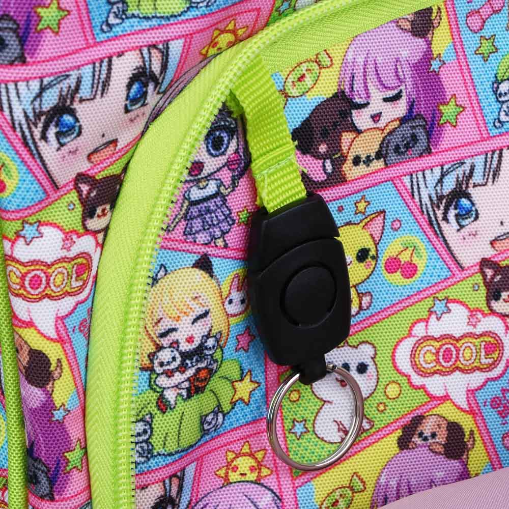 Кавай Ранец шк.жесткий 35х27х18см, 1отд., 3карм., эргон.спинка, рег.нагруд.стяжка, вес около 800г, арт.№ 254-006