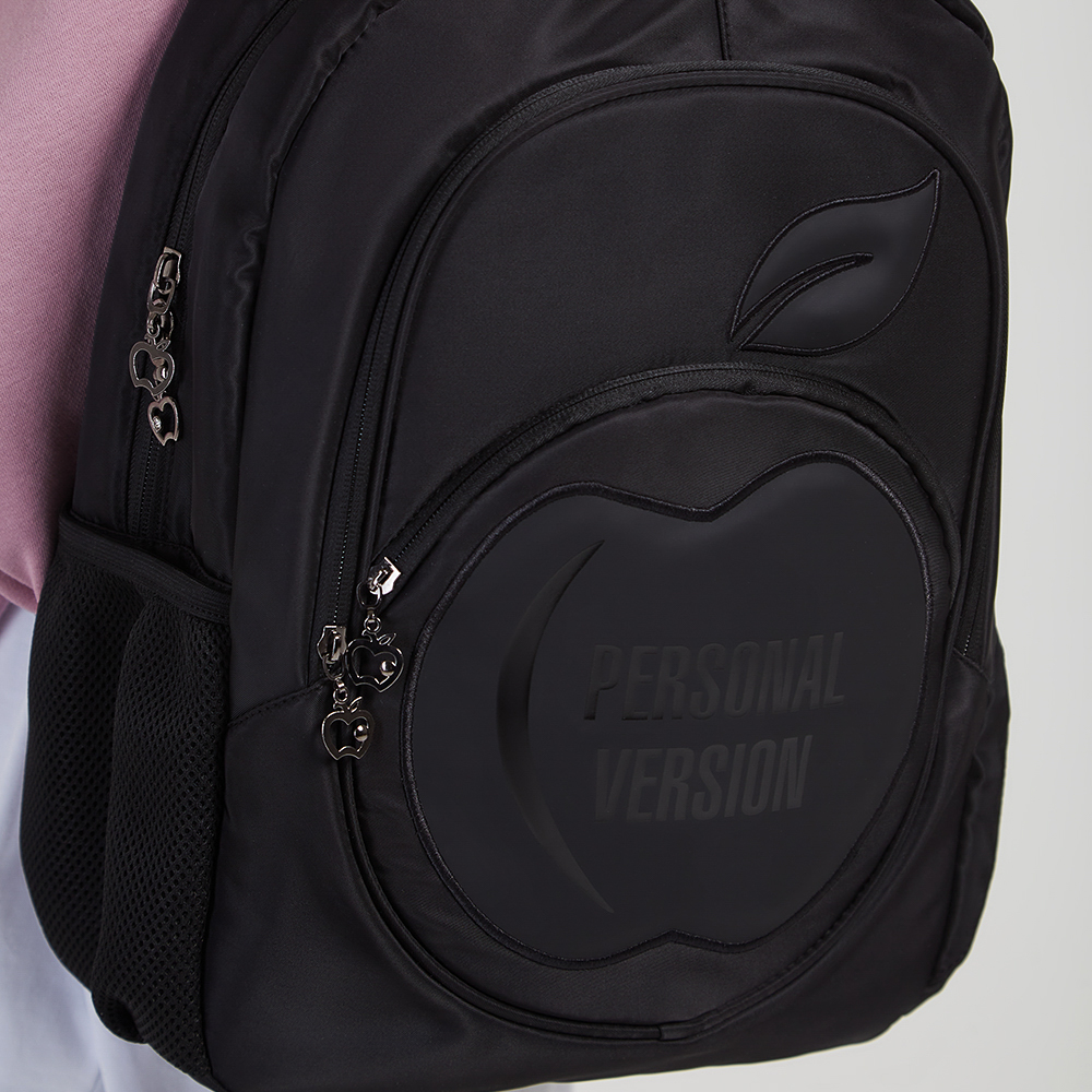 Персонал Рюкзак подростковый 41х31х13см, 2 отд., 3 карм., ручка, ПЭ, отд.иск.кожей, арт.№ 577-005