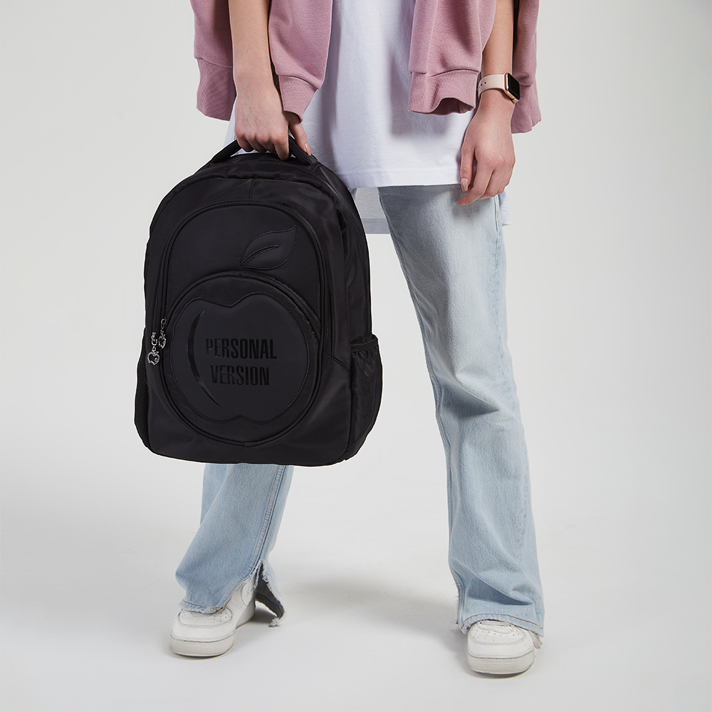 Персонал Рюкзак подростковый 41х31х13см, 2 отд., 3 карм., ручка, ПЭ, отд.иск.кожей, арт.№ 577-005