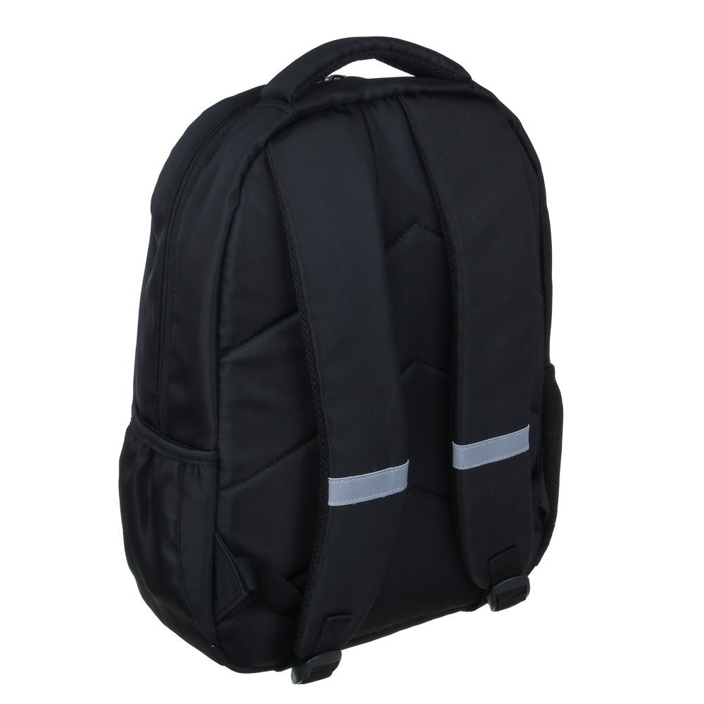 Персонал Рюкзак подростковый 41х31х13см, 2 отд., 3 карм., ручка, ПЭ, отд.иск.кожей, арт.№ 577-005