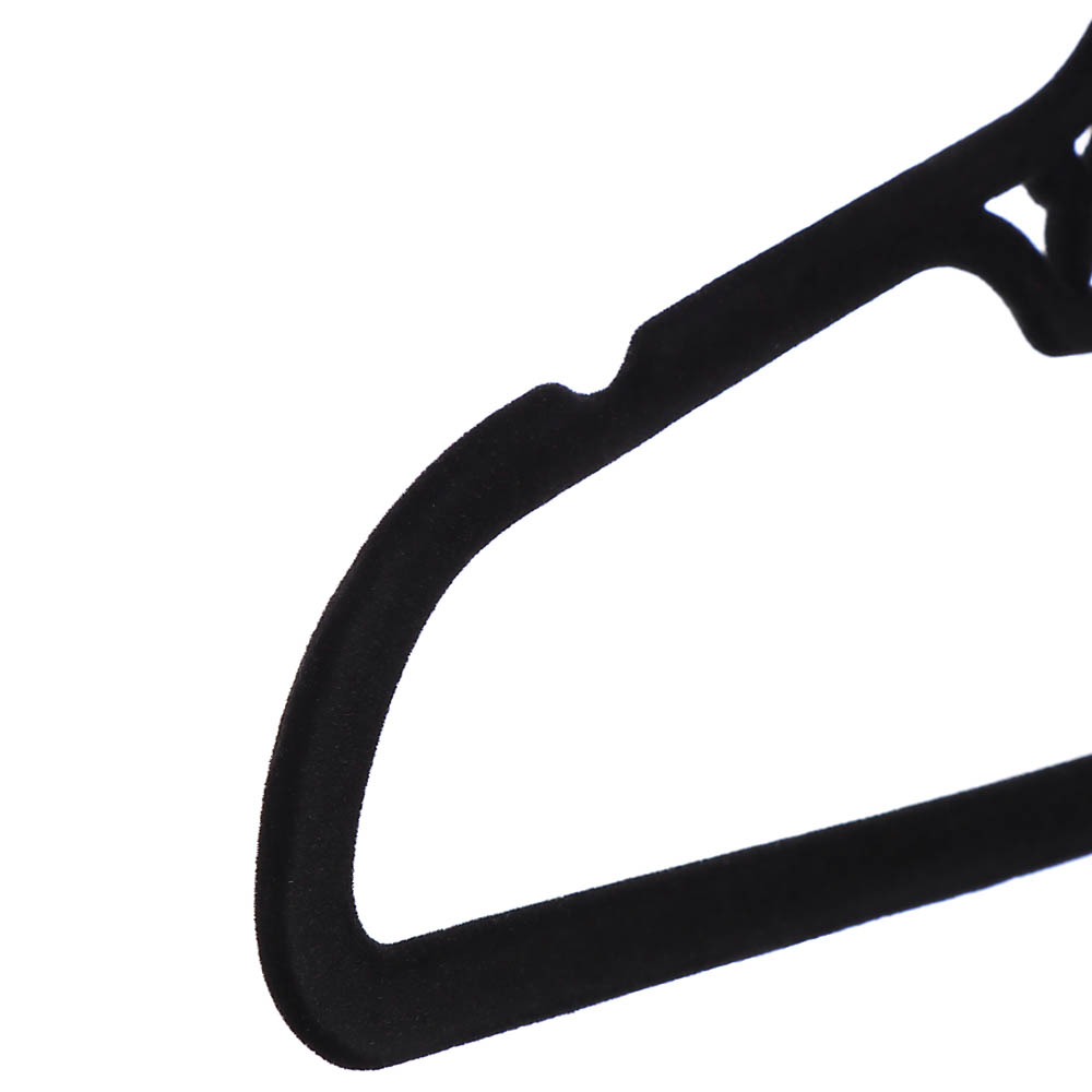 VETTA Набор вешалок для одежды 2шт, 42см, с покрытием флок, арт.№ 456-076