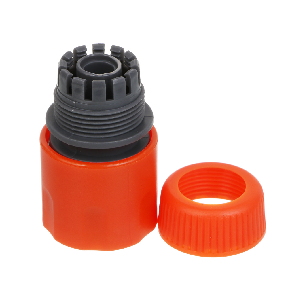 INBLOOM Коннектор быстросъемный для шланга d1/2", пластик, арт.№ 160-028