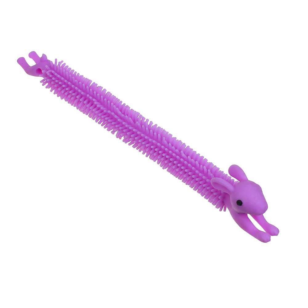 Антистресс игрушка гусеница, ИГРОЛЕНД, TPR, 20-26см, арт.№ 295-214
