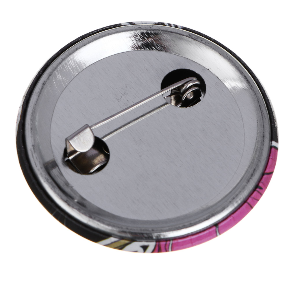 Набор значков, 6 штук, "Статусы/Аниме", D=3,5см, металл, арт.№ 524-289