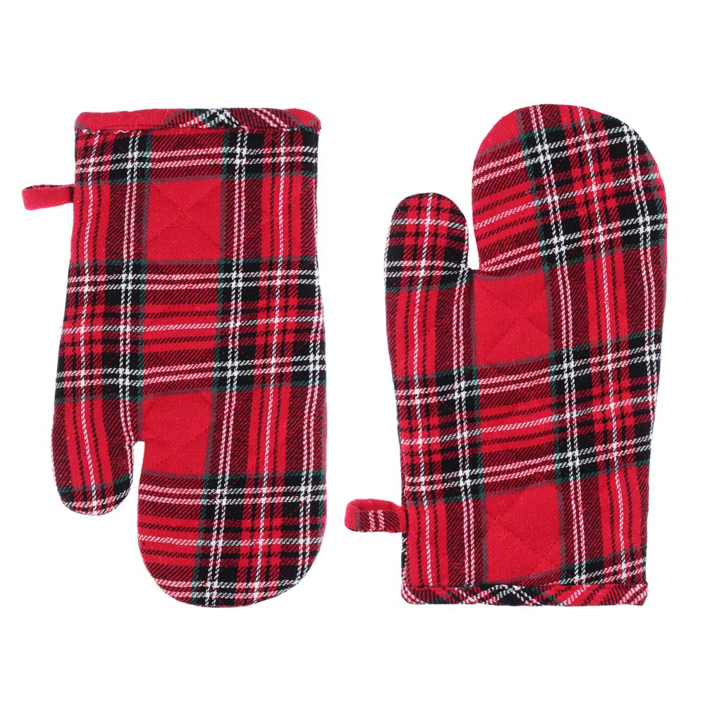 PROVANCE Шотландка Прихватка-варежка, 100% хлопок, 18х29см, арт.№ 492-014