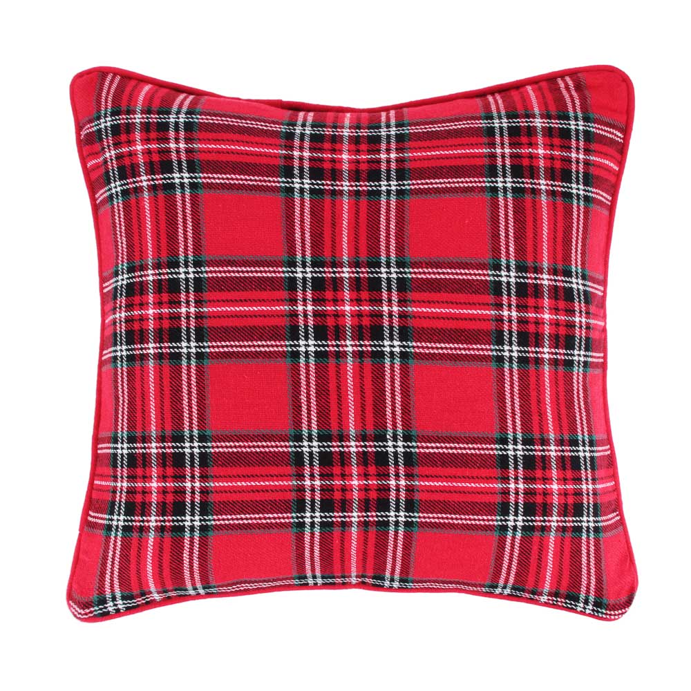 PROVANCE Шотландка Наволочка декоративная 40х40см, 100% хлопок, арт.№ 492-031