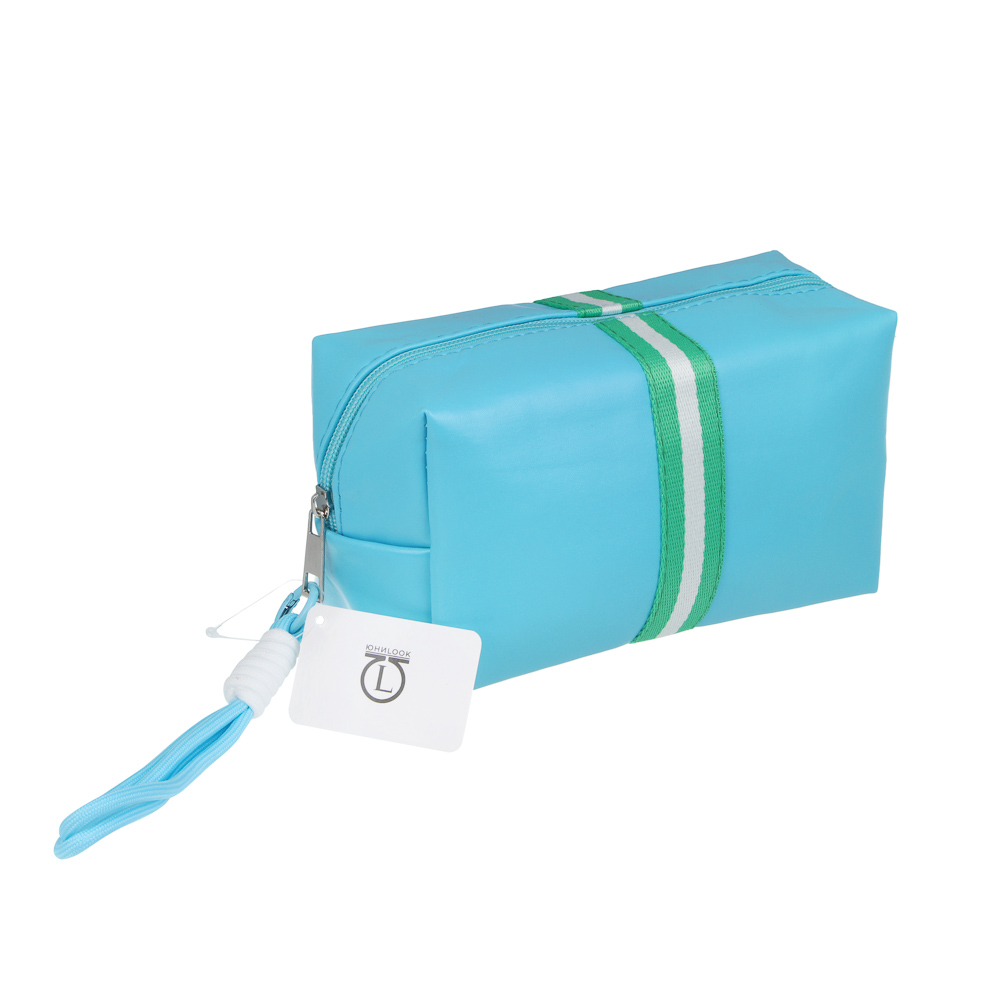 Косметичка прямоугольная тм ЮL Flash 18x10,5x8 см, ПУ, 3 цвета, арт.№ 327-349