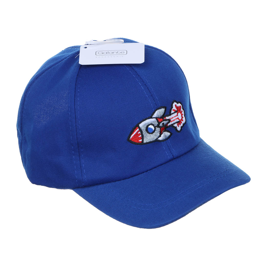 GALANTE Кепка детская, 30% хлопок, 70% полиэстер, р-р 52, 4 дизайна, ВЛ24-03, арт.№ 314-005