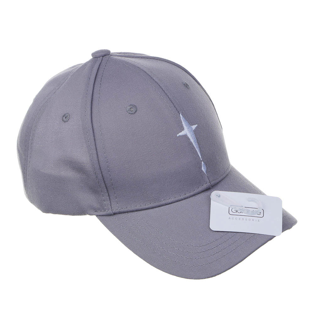 GALANTE Кепка взрослая, р. 58, 30% хлопок, 70% полиэстер, 6 дизайнов, ВЛ23-05, арт.№ 314-007