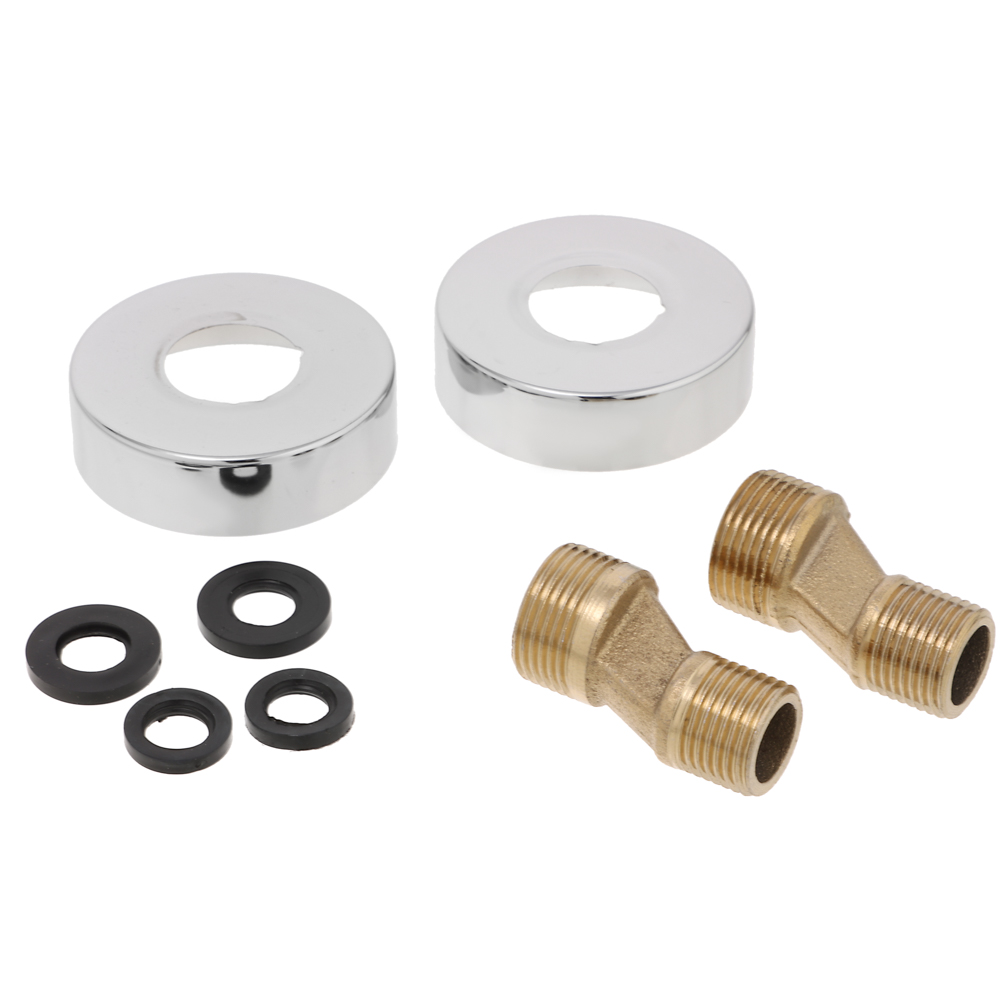 RAIN Смеситель для ванны Обсидиан, прямой излив 35см, душ. набор, картридж 35мм, латунь, хром, арт.№ 561-313