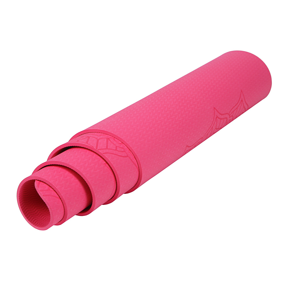 SILAPRO Коврик для йоги и фитнеса, TPE, 183х61х0,6см, арт.№ 191-052