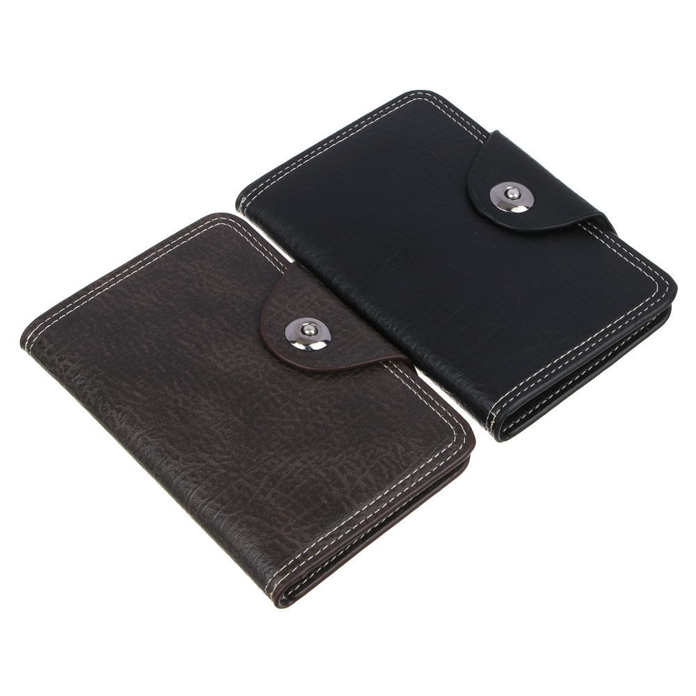 ЮL Портмоне мужское, ПУ, 14,5х9,5см, 2 цвета, ПМ23-02, арт.№ 303-945