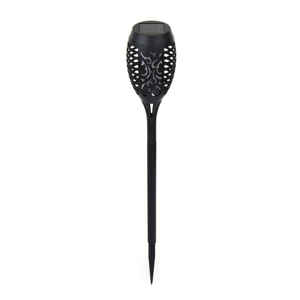 INBLOOM Фонарь садовый на солн.батарее, 50х7см, 12LED, пламя, 1x1.2V 2/3ААА 200mAh Ni-MH, PP, PS, арт.№ 475-320
