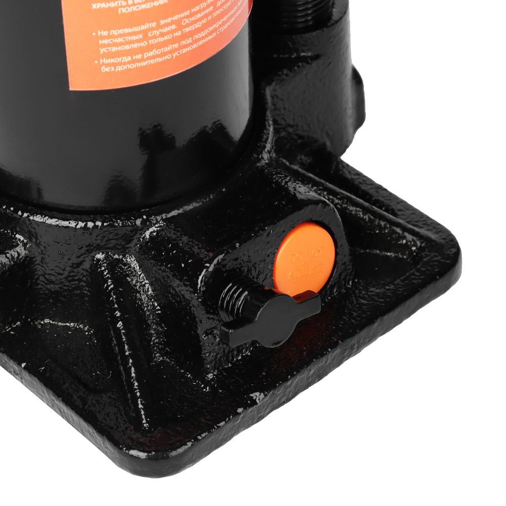 ЕРМАК Домкрат гидравлический бутылочный 3 т, в кейсе, высота подъема 195-380мм, арт.№ 770-078