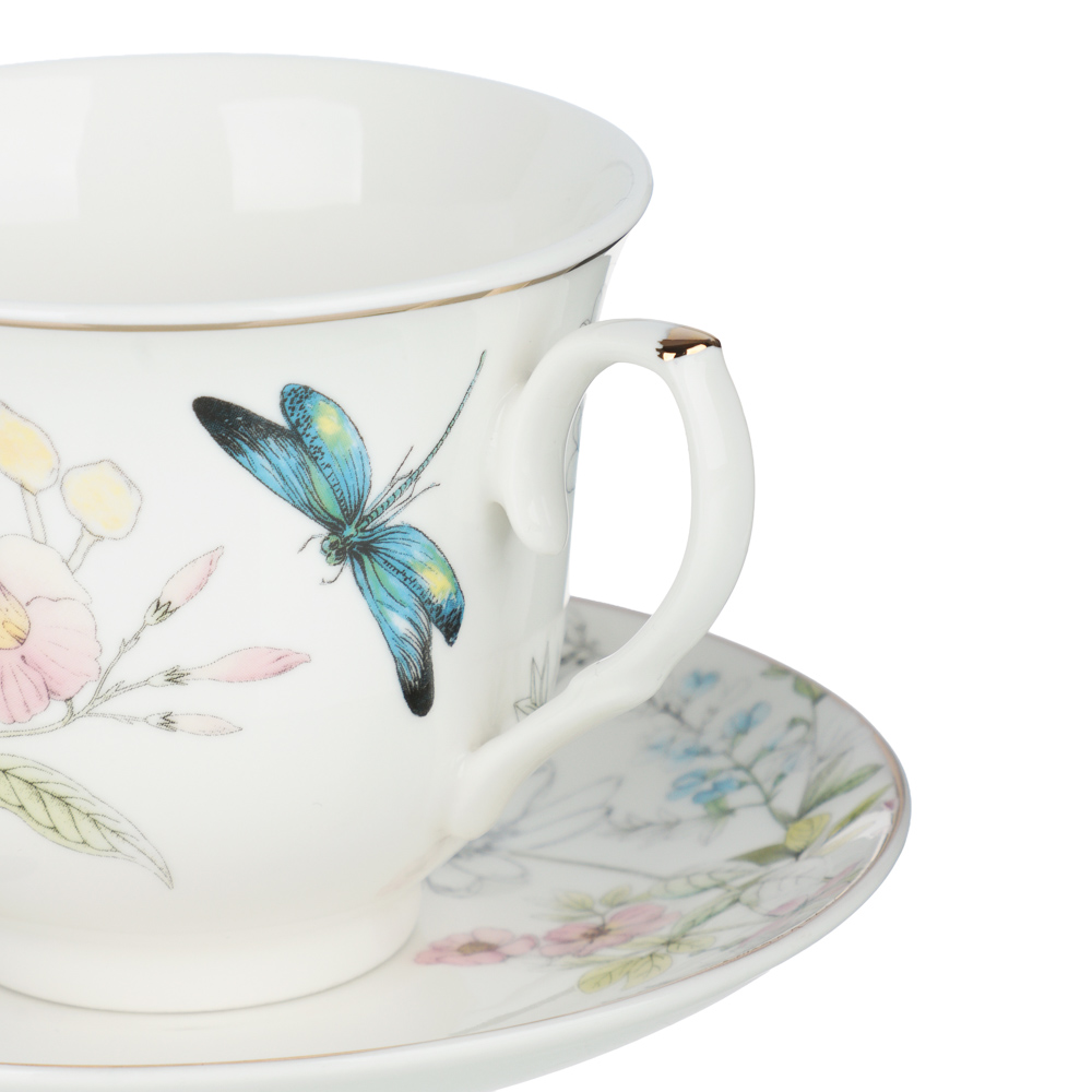 Набор чайный 2 пр., 225мл, MILLIMI, Стрекоза, фарфор, арт.№ 802-561