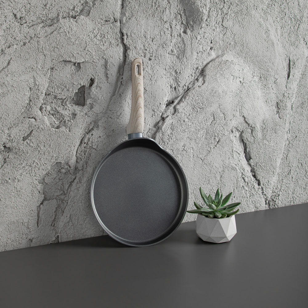 SATOSHI Шарлеруа Сковорода литая блинная d24см, антипригарное покрытие, индукция, арт.№ 846-659