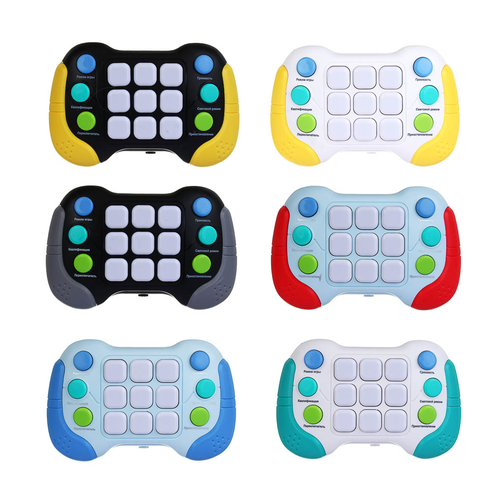 ИГРОЛЕНД Головоломка электронная "Геймпад", ABS, 14,9х9,6х5,1см, 6 дизайнов, арт.№ 214-095
