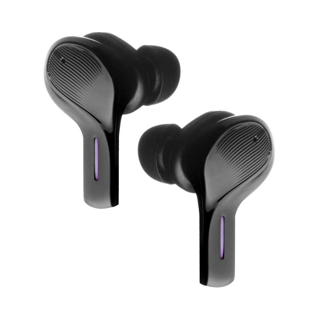 Наушники беспроводные TWS BY Legend, ANC шумоподавление, 37/320мАч, BT: 5.0, черно-оранжевые, арт.№ 410-066