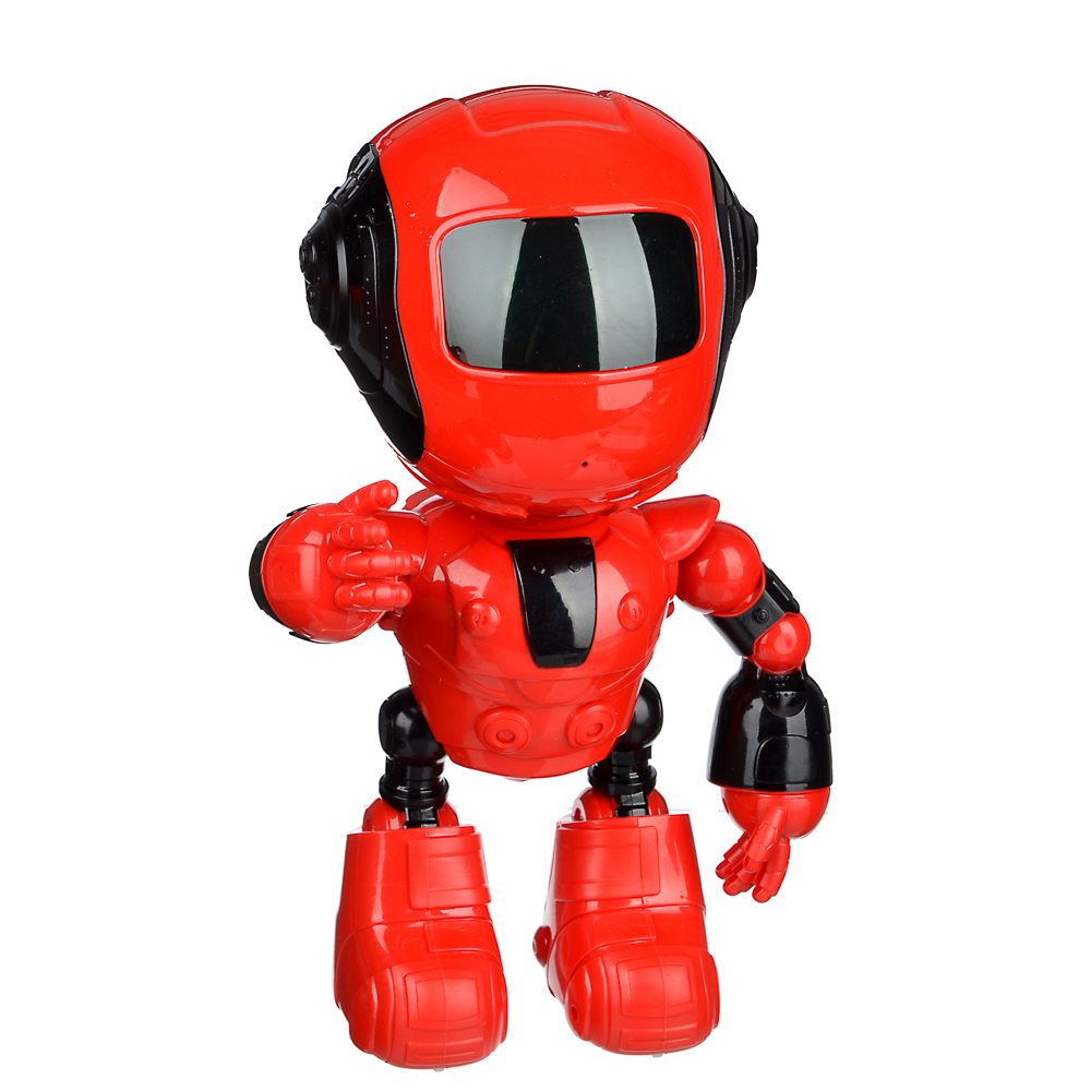 ИГРОЛЕНД Игрушка в виде робота программ. ABS, свет, звук, движ., 2АА, ЗУ/АКБ, 24х15,5х37,5 см, арт.№ 296-069