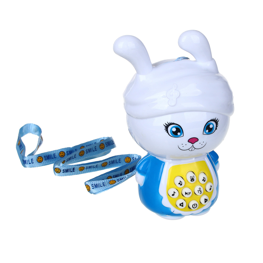 ИГРОЛЕНД Игрушка интерактивная "Медведь-сказочник", "Зайчонок-сказочник", ABS, 2х1.5VAAA,9х6х5 см, арт.№ 272-653