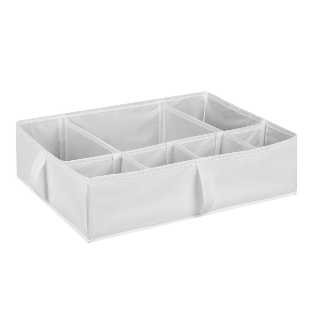 BY Швеция Органайзер с ручками, 7 отд., 40х30х10см, полиэстер, 2 цвета, арт.№ 457-609