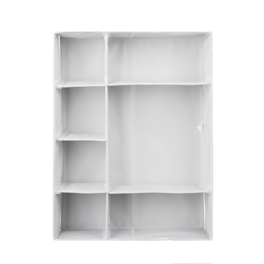 BY Швеция Органайзер с ручками, 7 отд., 40х30х10см, полиэстер, 2 цвета, арт.№ 457-609