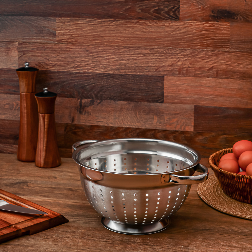 SATOSHI Дуршлаг на ножке, 24см, нерж.сталь, арт.№ 812-079