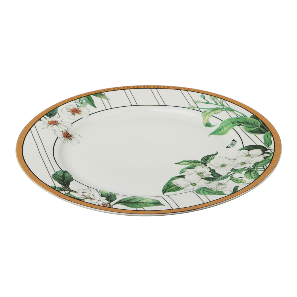 BY COLLECTION Джангл Блюдо круглое 30,5см, костяной фарфор, арт.№ 802-147