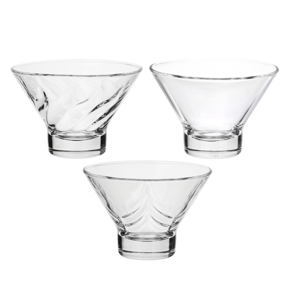 ОСЗ Креманка Нью Белл/Нью Белл Призма/Нью Белл Пламя, стекло, арт.№ 877-697