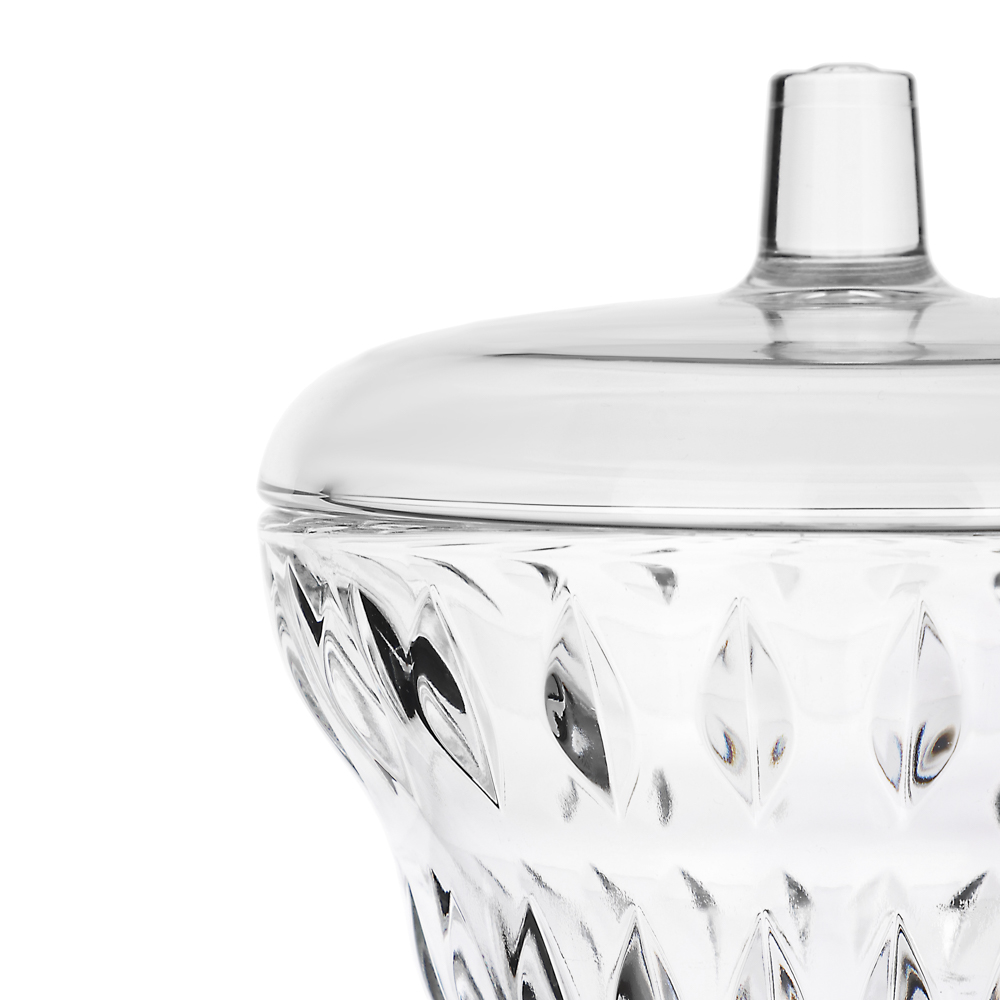 LUMINARC Сахарница с крышкой Айсд Диамант/Айсд Винтаж, стекло, 2 дизайна, арт.№ 828-492