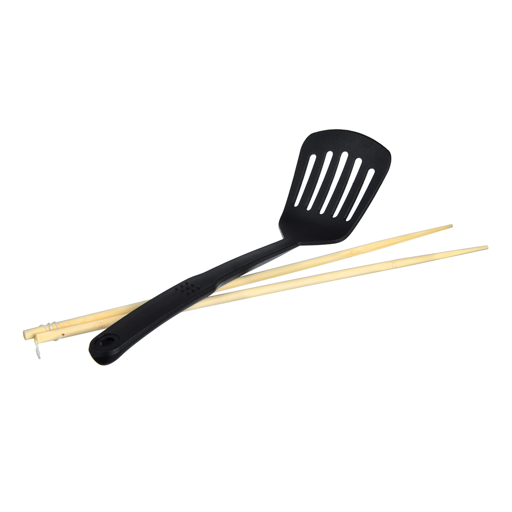 SATOSHI Казан чугун,26см,3л,антипр.покр,решетка,стекл.крыш,нейлон.лопатка,бамб.палочки,индукция, арт.№ 808-029