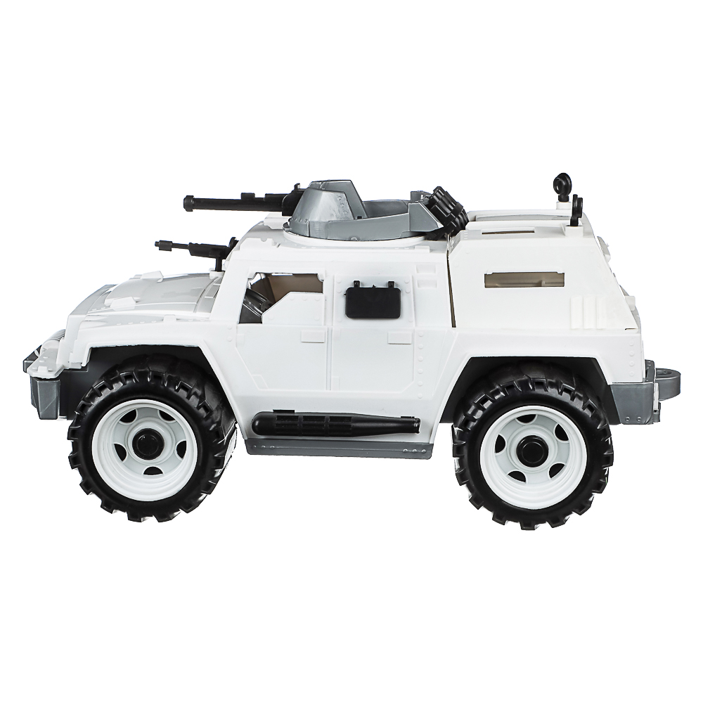 ИГРОЛЕНД Машина игрушечная "Военная техника", пластик, 17x31x14,5 см,  4 диз., для детей 3+, арт.№ 292-425