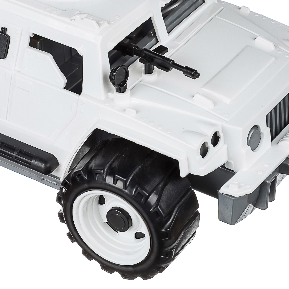 ИГРОЛЕНД Машина игрушечная "Военная техника", пластик, 17x31x14,5 см,  4 диз., для детей 3+, арт.№ 292-425