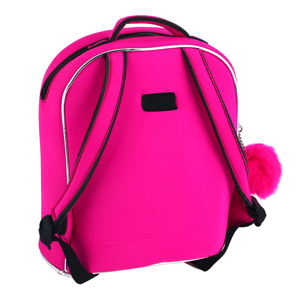 СЧАСТЛИВЫЙ МИШКА Рюкзак мини 26,5х23х15см, 1 отд., каркас из ЭВА, ручка, кошелек внутри, ПЭ, брелок, арт.№ 254-652