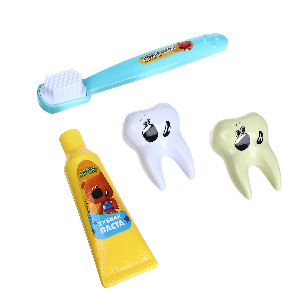 МИМИМИШКИ Игровой набор "Маленький доктор", 19 предметов, ABS, PP, 36х8х36см, арт.№ 490-078