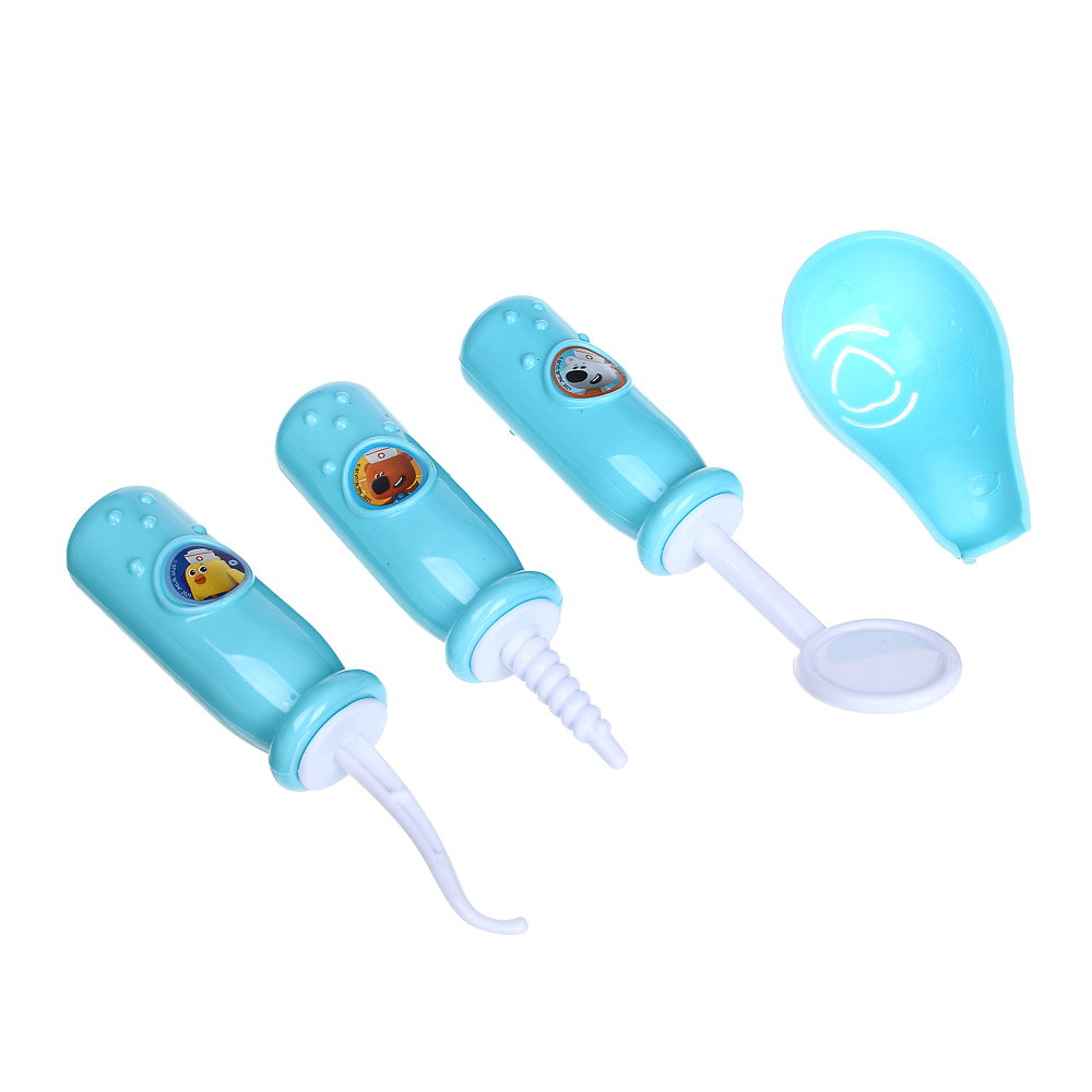 МИМИМИШКИ Игровой набор "Маленький доктор", 19 предметов, ABS, PP, 36х8х36см, арт.№ 490-078