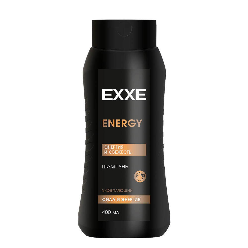 Шампунь для волос мужской EXXE MEN ENERGY Сила и энергия, п/б, 400 мл, арт.№ 974-132